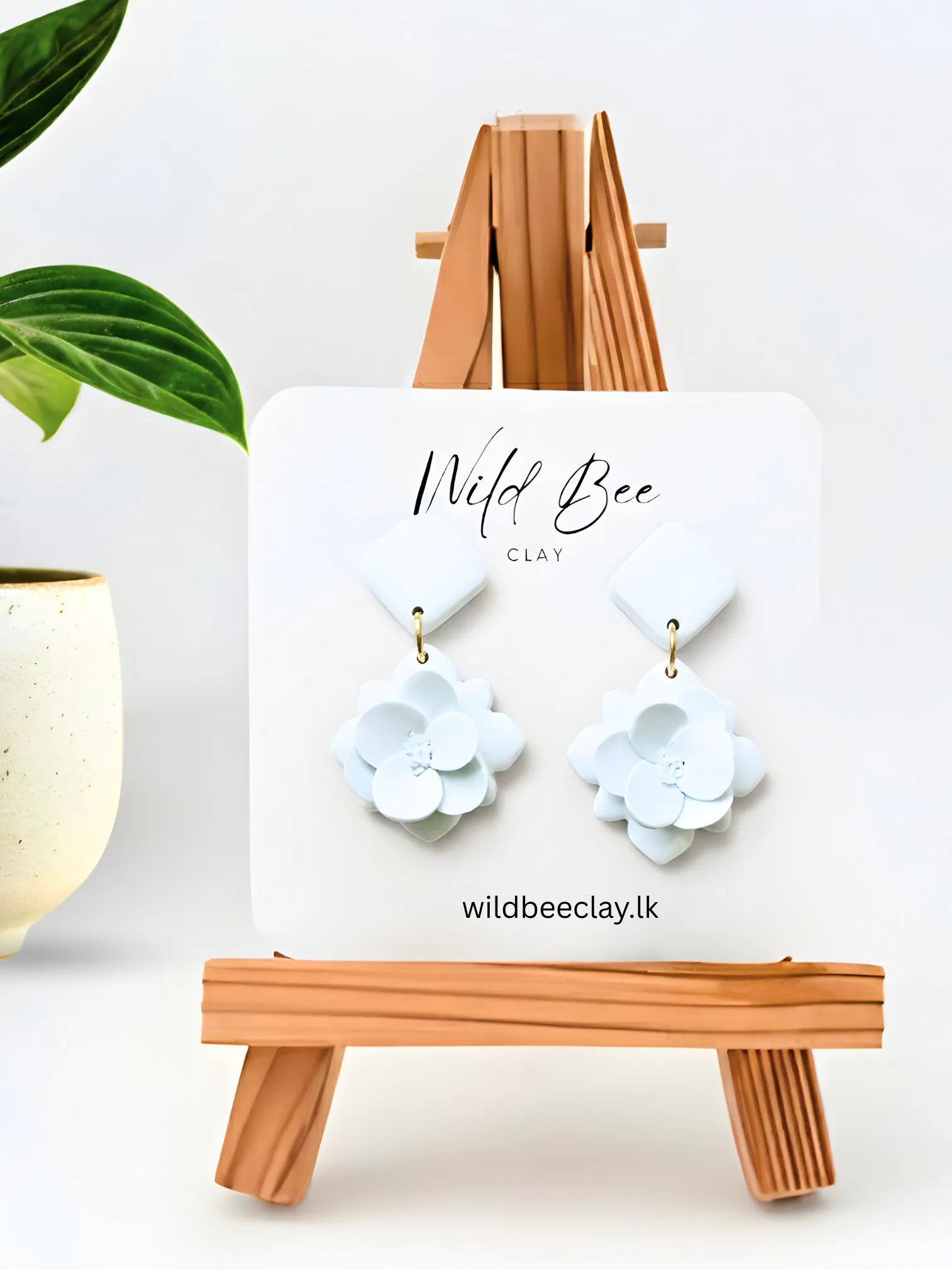 Poppy Flower Earrings