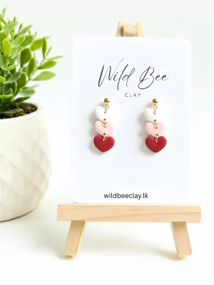 Tiny Hearts Earrings