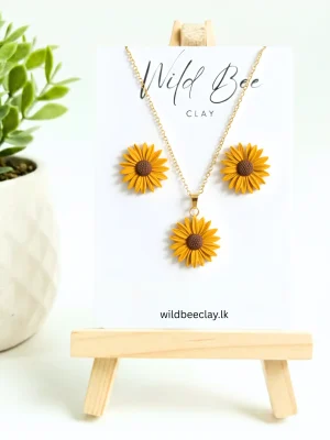Sunflower Jewellery Set
