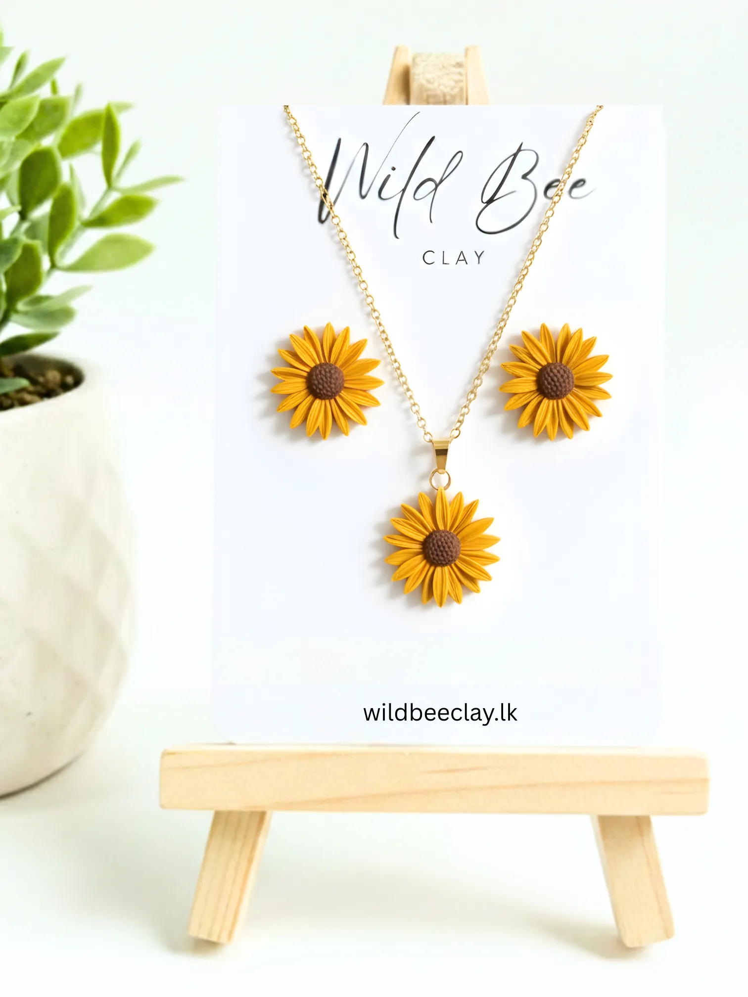 Sunflower Jewellery Set